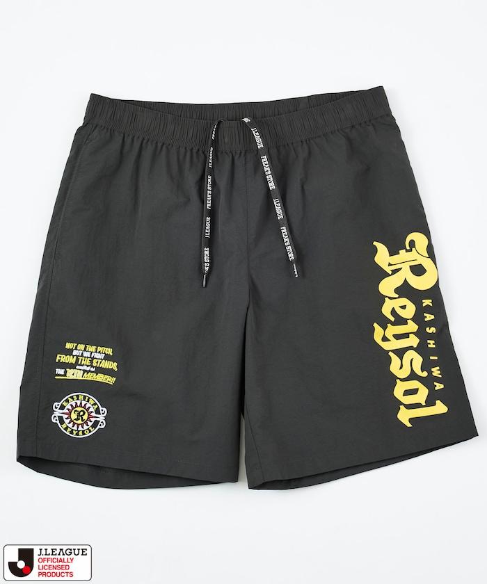 J.LEAGUE × FREAK'S STORE SUPPORTERS 限定 柏レイソル 主題 尼龍短褲