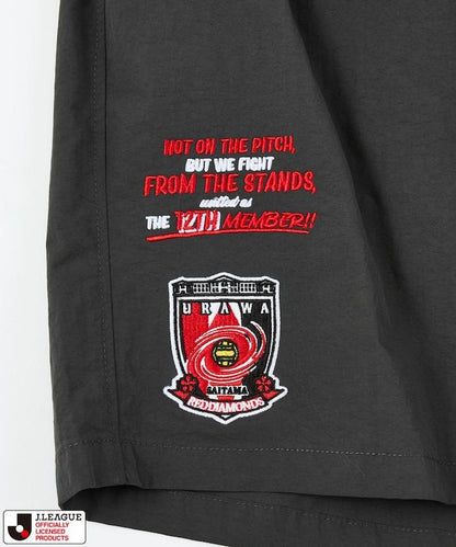 聯名 SUPPORTERS 尼龍短褲 浦和レッズ款