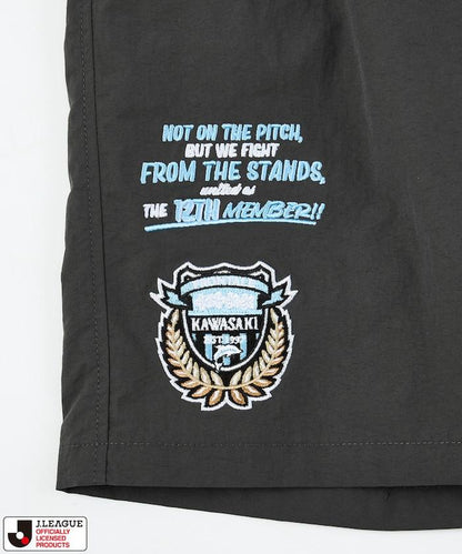 聯名款 SUPPORTERS NYLON SHORTS 尼龍短褲 川崎フロンターレ