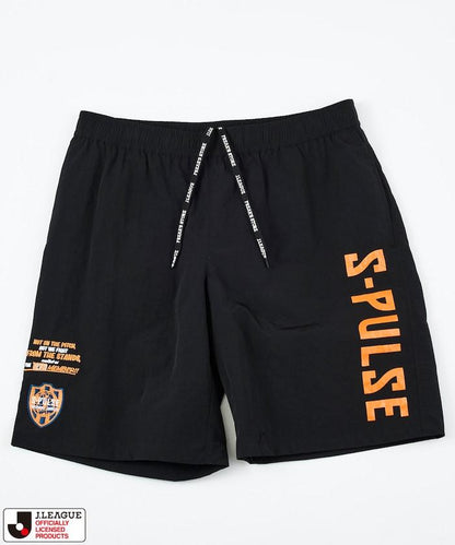J.LEAGUE × FREAK'S STORE 聯名 SUPPORTERS NYLON SHORTS 清水エスパルス 短褲