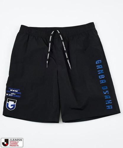 J.LEAGUE（日本職業足球聯賽） 聯名系列 ガンバ大阪 SUPPORTERS NYLON SHORTS 運動短褲