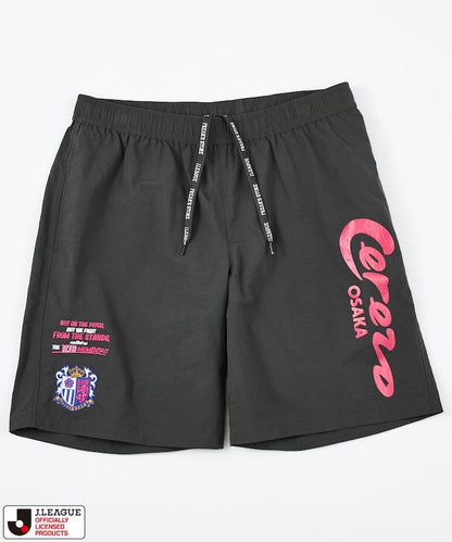 J.LEAGUE × FREAK'S STORE 聯名 SUPPORTERS NYLON SHORTS 尼龍休閒短褲 【セレッソ大阪】