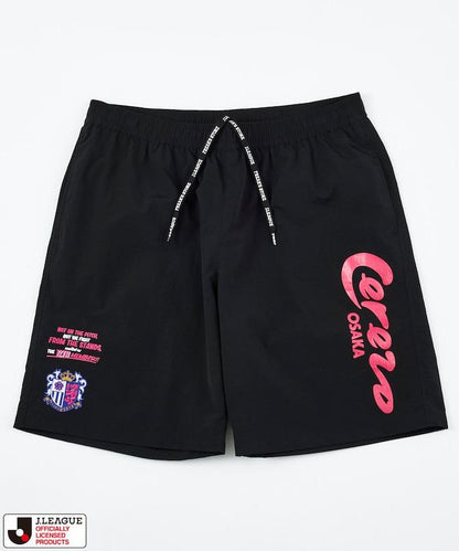 J.LEAGUE × FREAK'S STORE 聯名 SUPPORTERS NYLON SHORTS 尼龍休閒短褲 【セレッソ大阪】