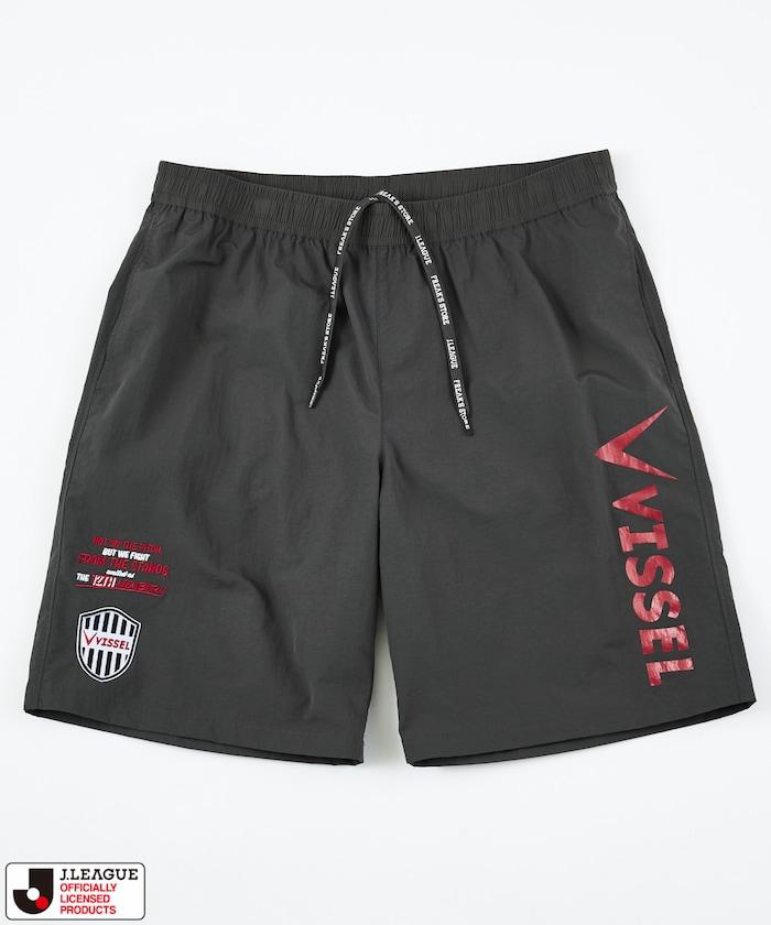 J.LEAGUE × FREAK'S STORE 聯名 SUPPORTERS NYLON 短褲 ヴィッセル神戸