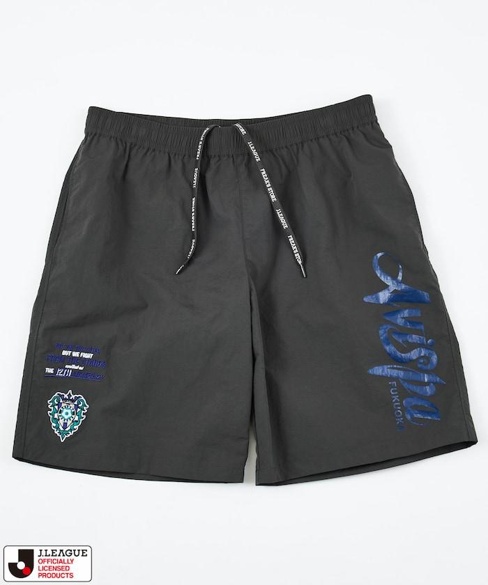 聯名 SUPPORTERS NYLON SHORTS 尼龍短褲 アビスパ福岡款