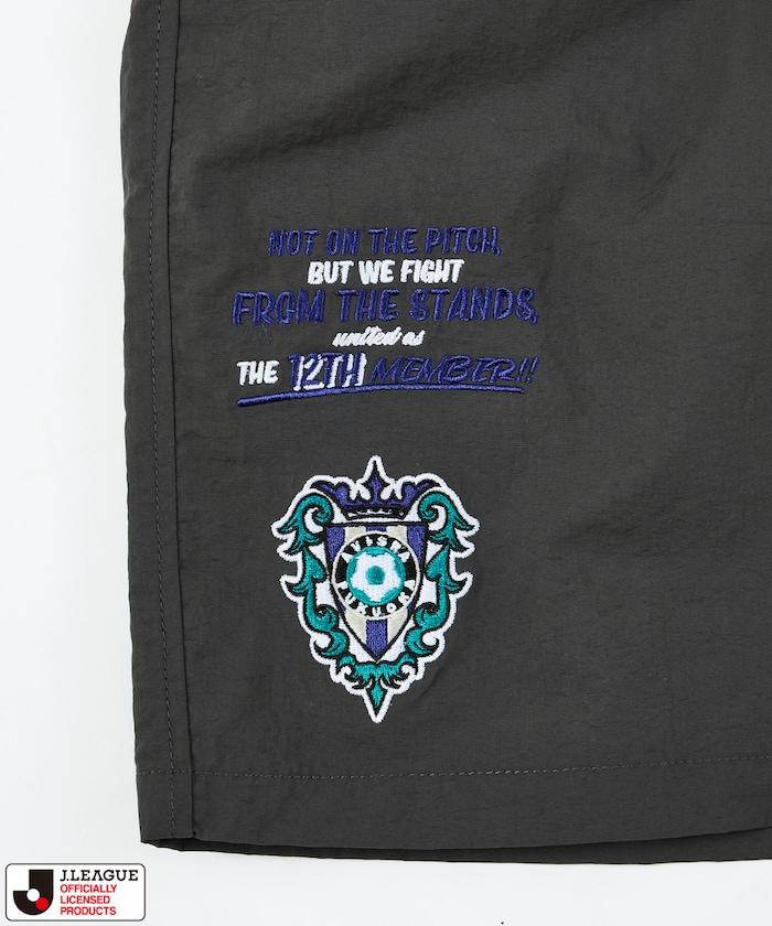 聯名 SUPPORTERS NYLON SHORTS 尼龍短褲 アビスパ福岡款