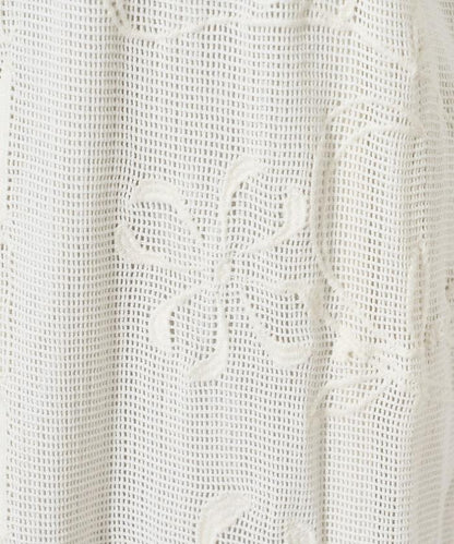 印度網紗刺繡無袖連衣裙