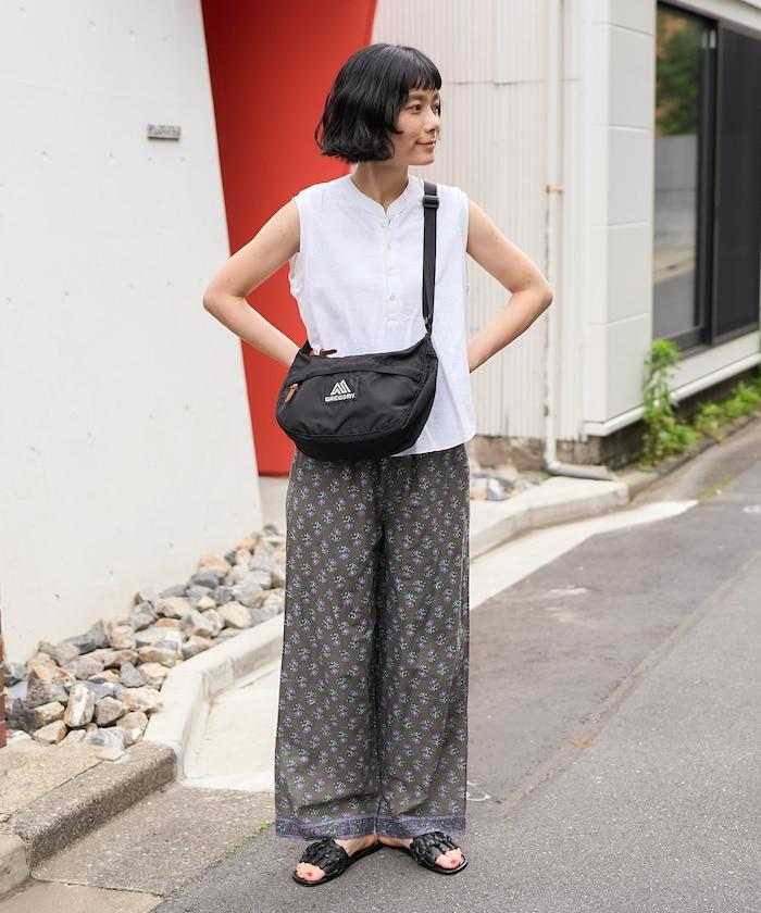 印度花卉印花褲子