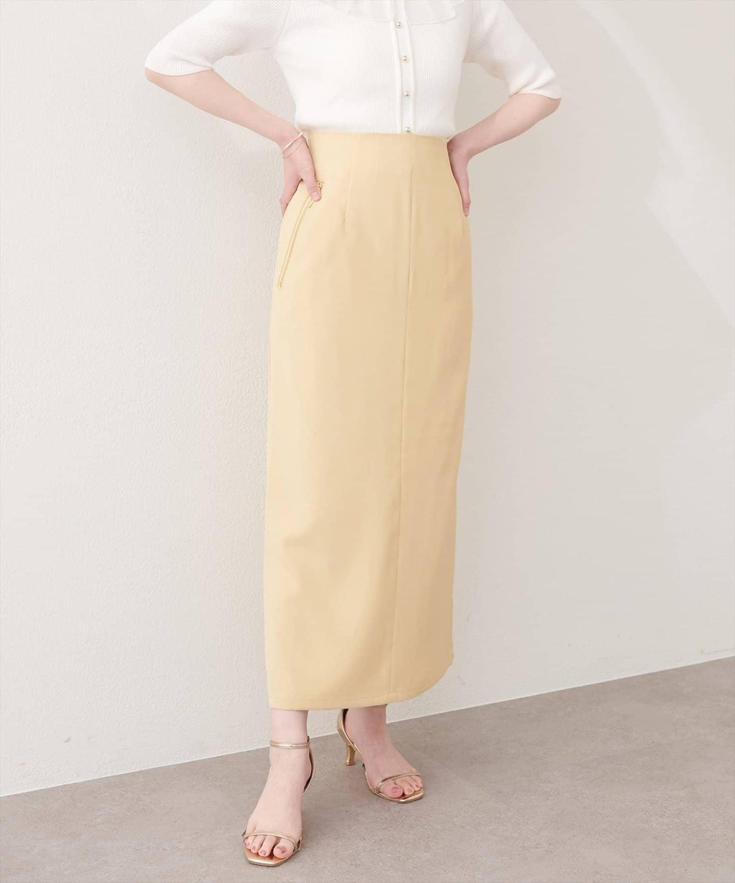 sherbet line 冷感修身 WZIP設計 半身裙