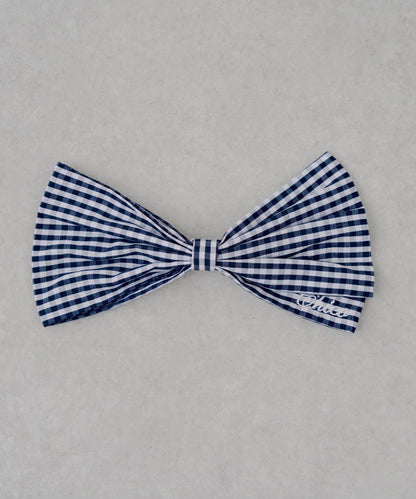 Chico 刺繡蝴蝶結髮夾