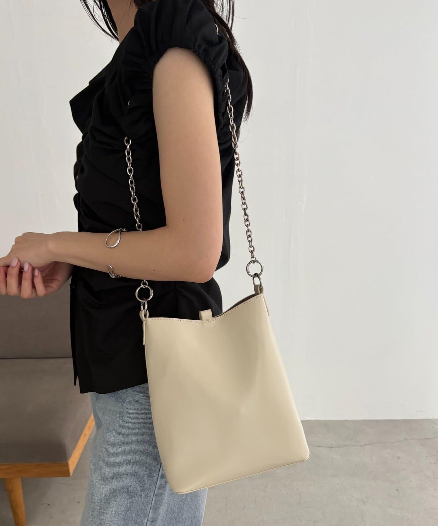 鏈條設計水桶BAG 包
