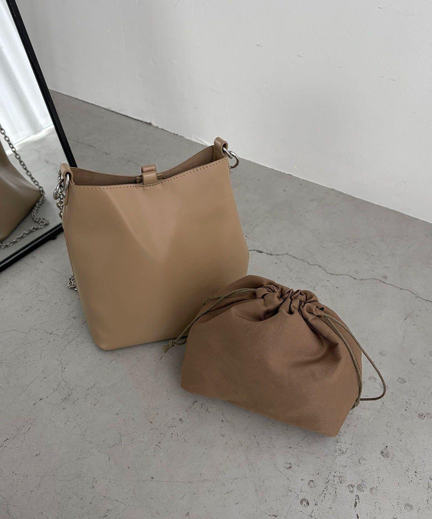 鏈條設計水桶BAG 包
