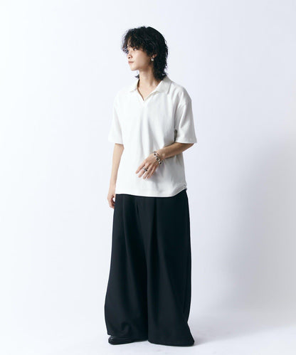 珠地面料 S/S 開襟設計 POLO衫