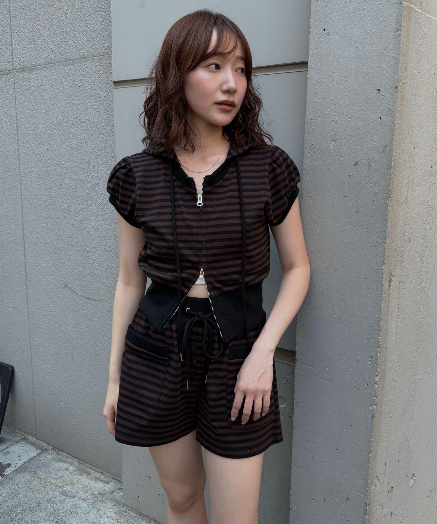 【mline】連帽短袖衛衣