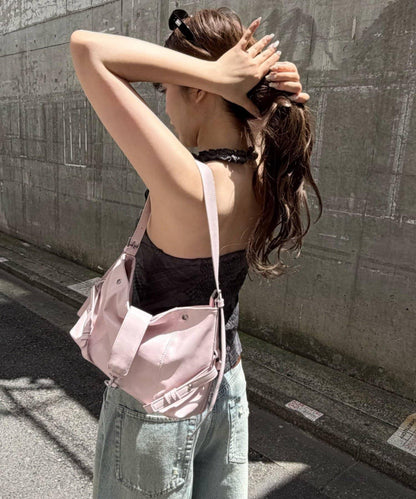 RAY CASSIN 掛脖荷葉邊按扣上衣