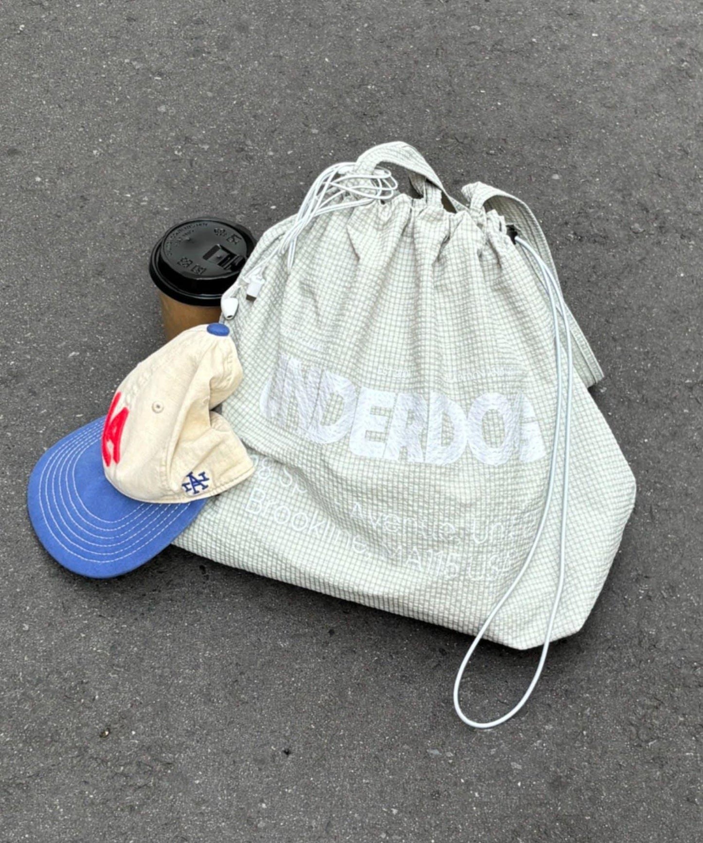 凹凸抽繩設計 BAG 包袋