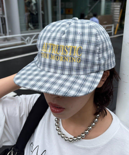 拼色圖案 尼龍Logo棒球帽