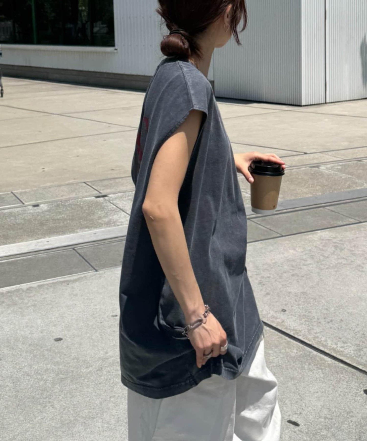 粉感做舊 多款圖案 復古 背心