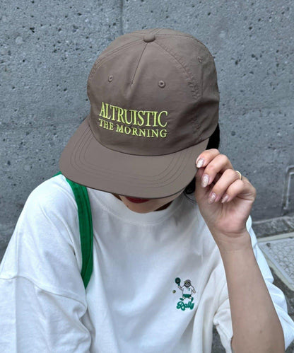拼色圖案 尼龍Logo棒球帽