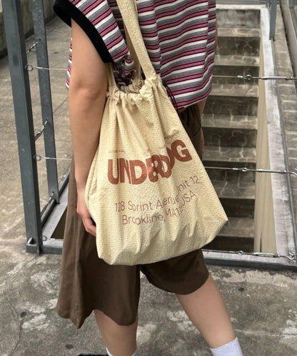 凹凸抽繩設計 BAG 包袋