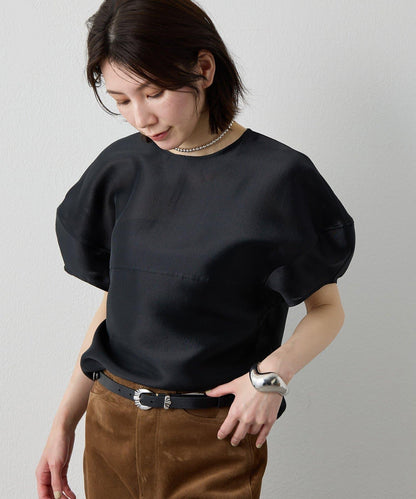 輕透廓形女式襯衫