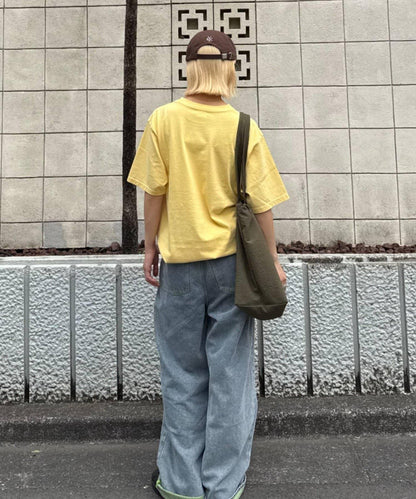 酸洗做舊 鉚釘Logo 棉質 T恤