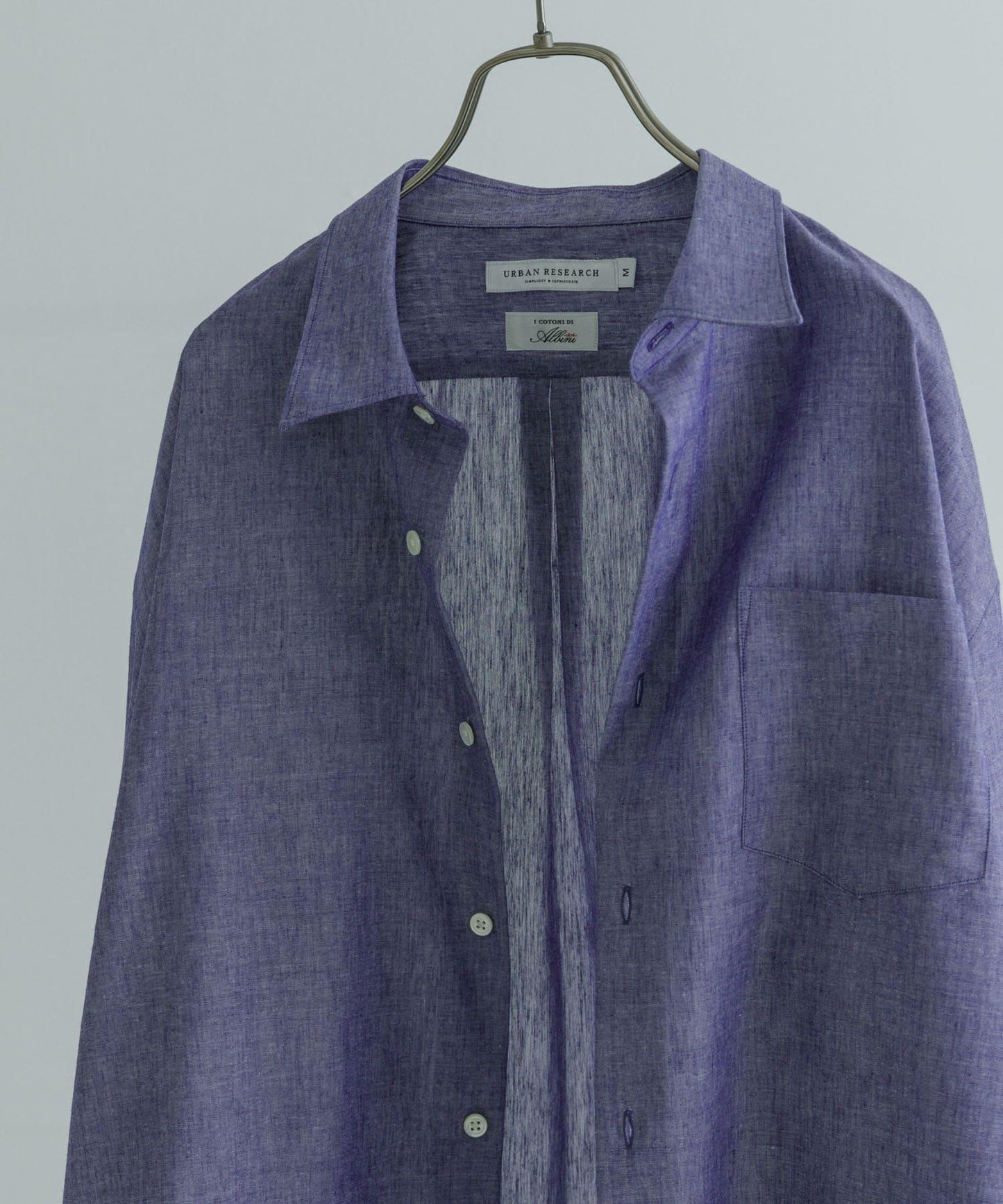 ALBINI LINEN OVER SHIRTS 外搭襯衫