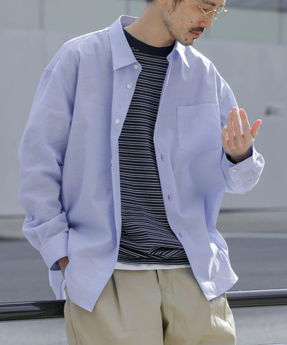 ALBINI LINEN OVER SHIRTS 外搭襯衫