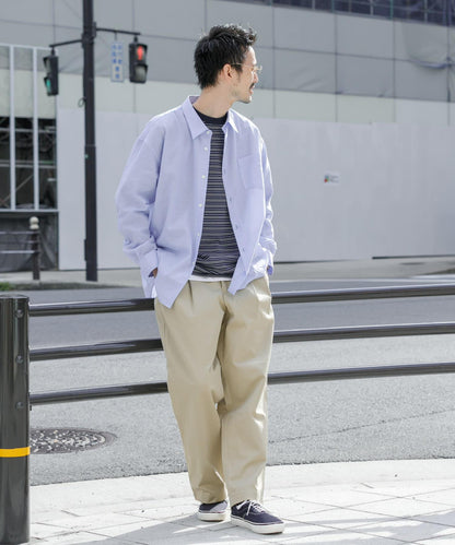 ALBINI LINEN OVER SHIRTS 外搭襯衫