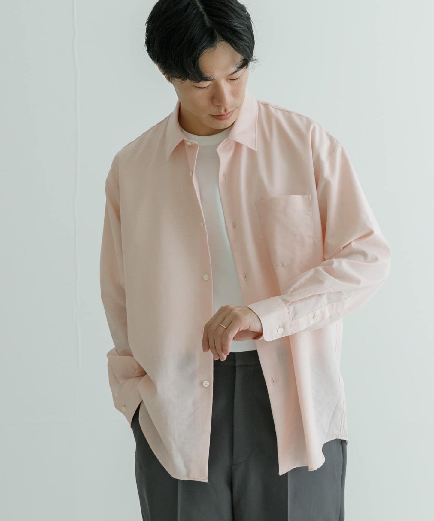 ALBINI LINEN OVER SHIRTS 外搭襯衫