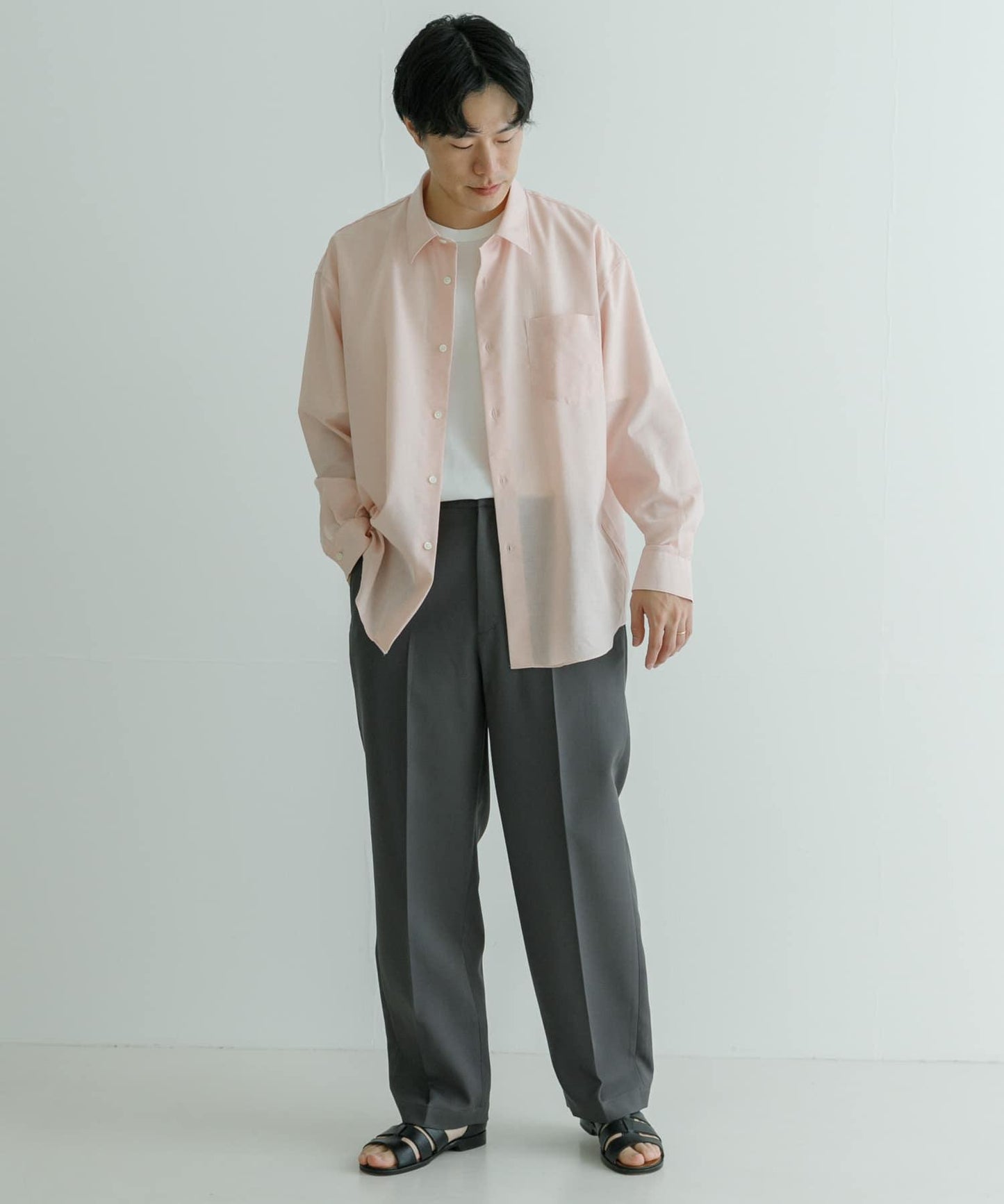 ALBINI LINEN OVER SHIRTS 外搭襯衫
