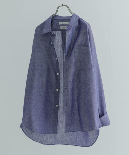 ALBINI LINEN OVER SHIRTS 外搭襯衫
