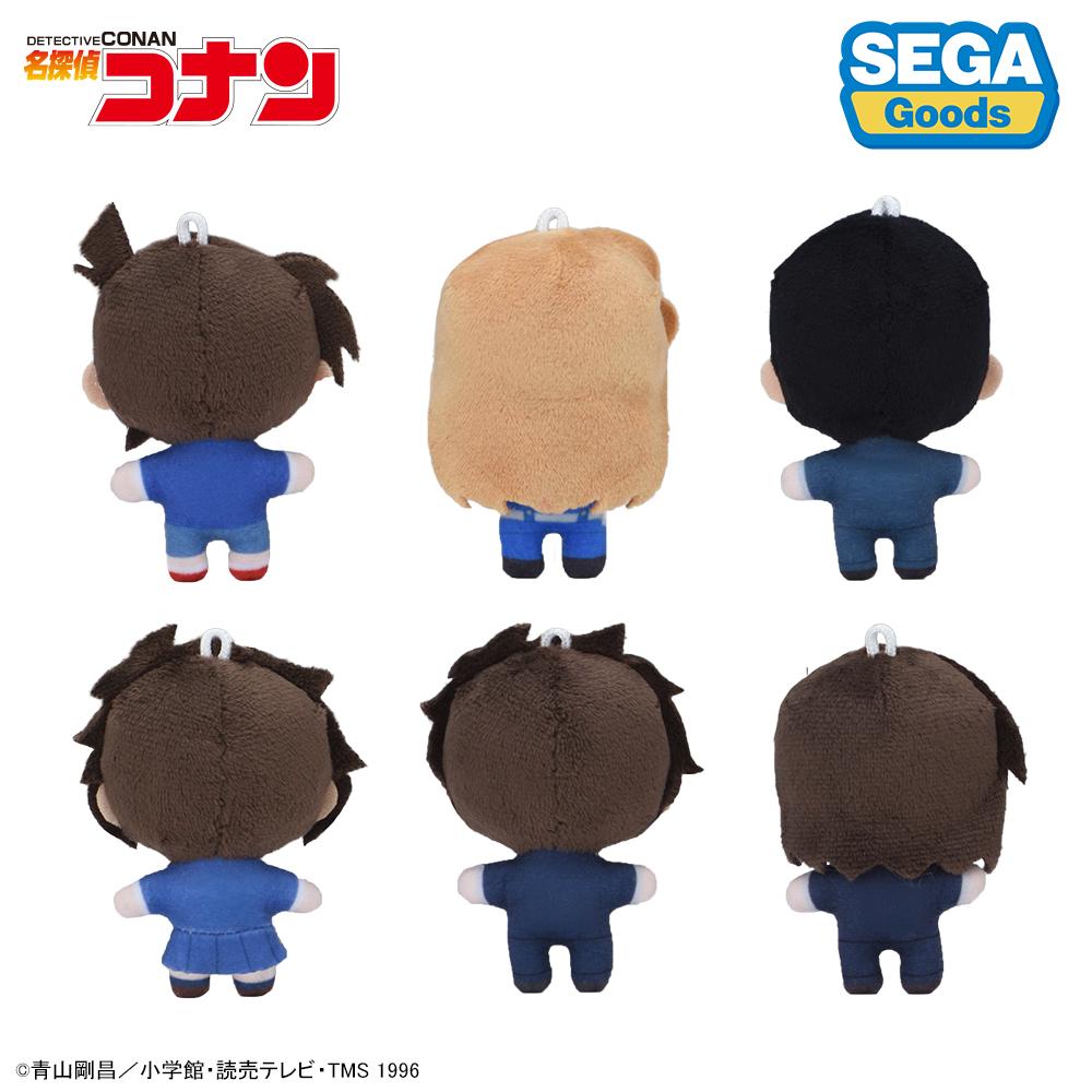 《名偵探柯南》 迷你公仔掛件系列 第9彈 毛絨掛件 BOX套裝（6個入）