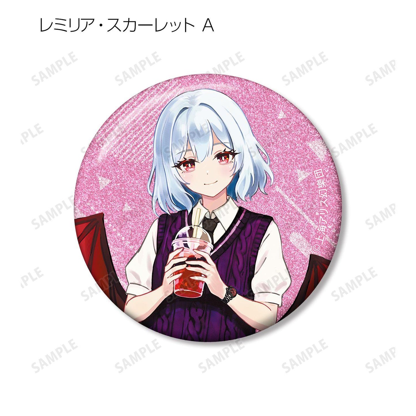 《東方Project》（東方Project） 松本能人插畫 現代風時尚ver. vol.2 交易亮片徽章 完整套BOX（16包入）