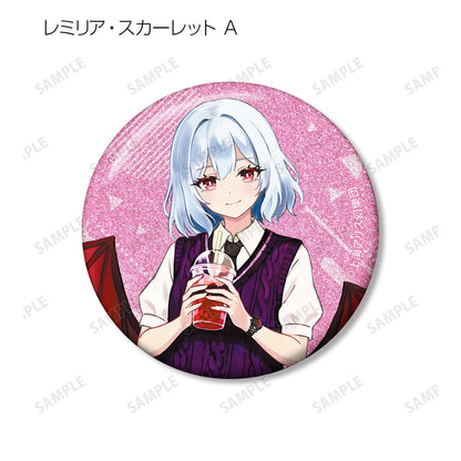 《東方Project》（東方Project） 松本能人插畫 現代風時尚ver. vol.2 交易亮片徽章 完整套BOX（16包入）