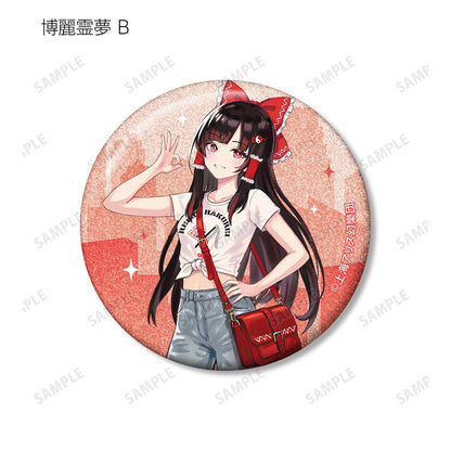 《東方Project》（東方Project） 松本能人插畫 現代風時尚ver. vol.2 交易亮片徽章 完整套BOX（16包入）