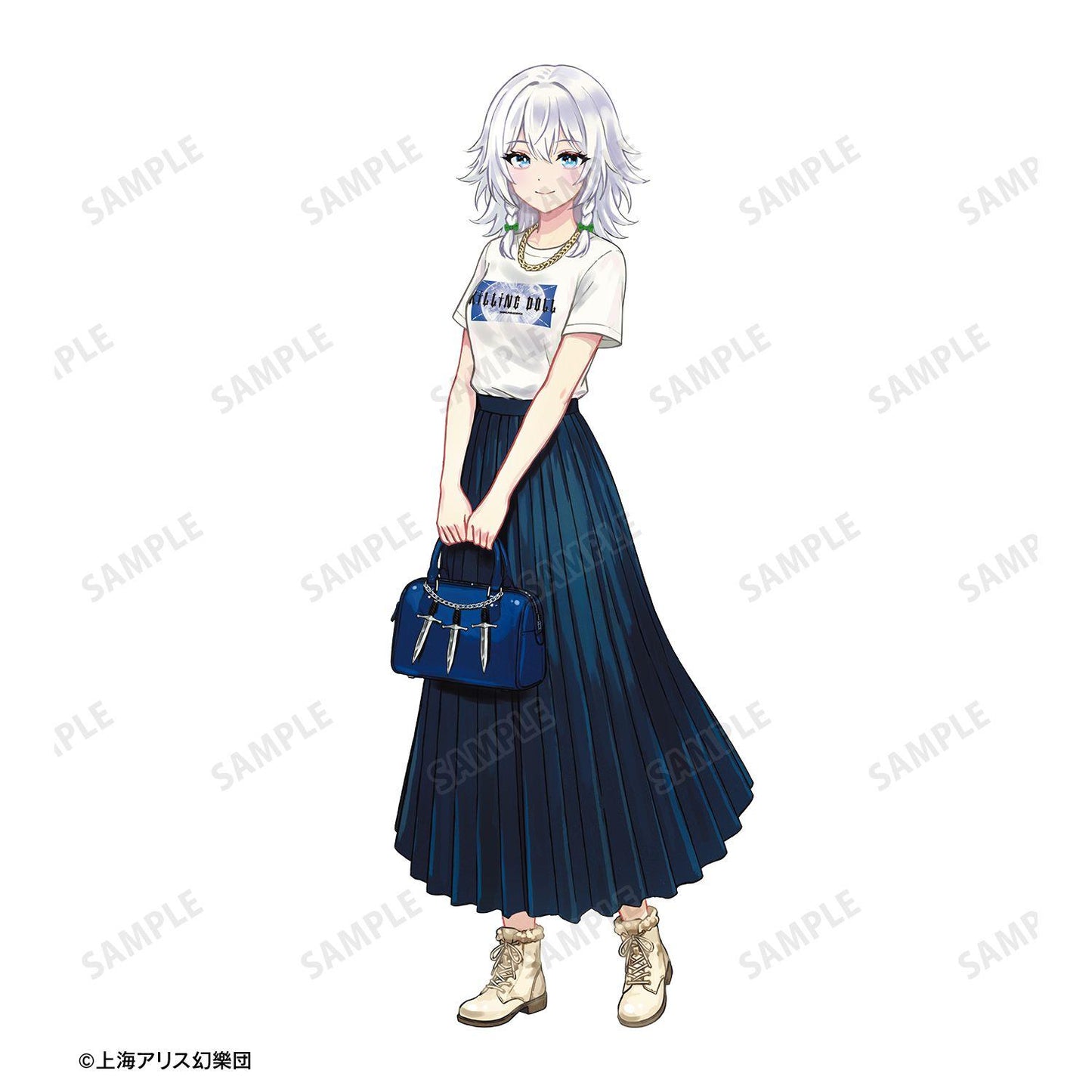 東方Project（東方Project） 現代風時尚系列 第二彈 十六夜咲夜 插畫中性款T恤 XL碼
