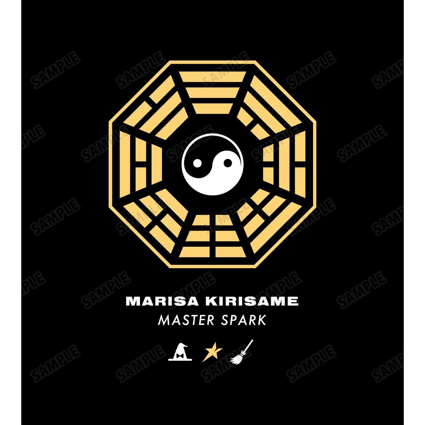 東方Project（東方Project） 現代風時尚系列 第二卷 霧雨魔理沙 T恤 Tee XL款