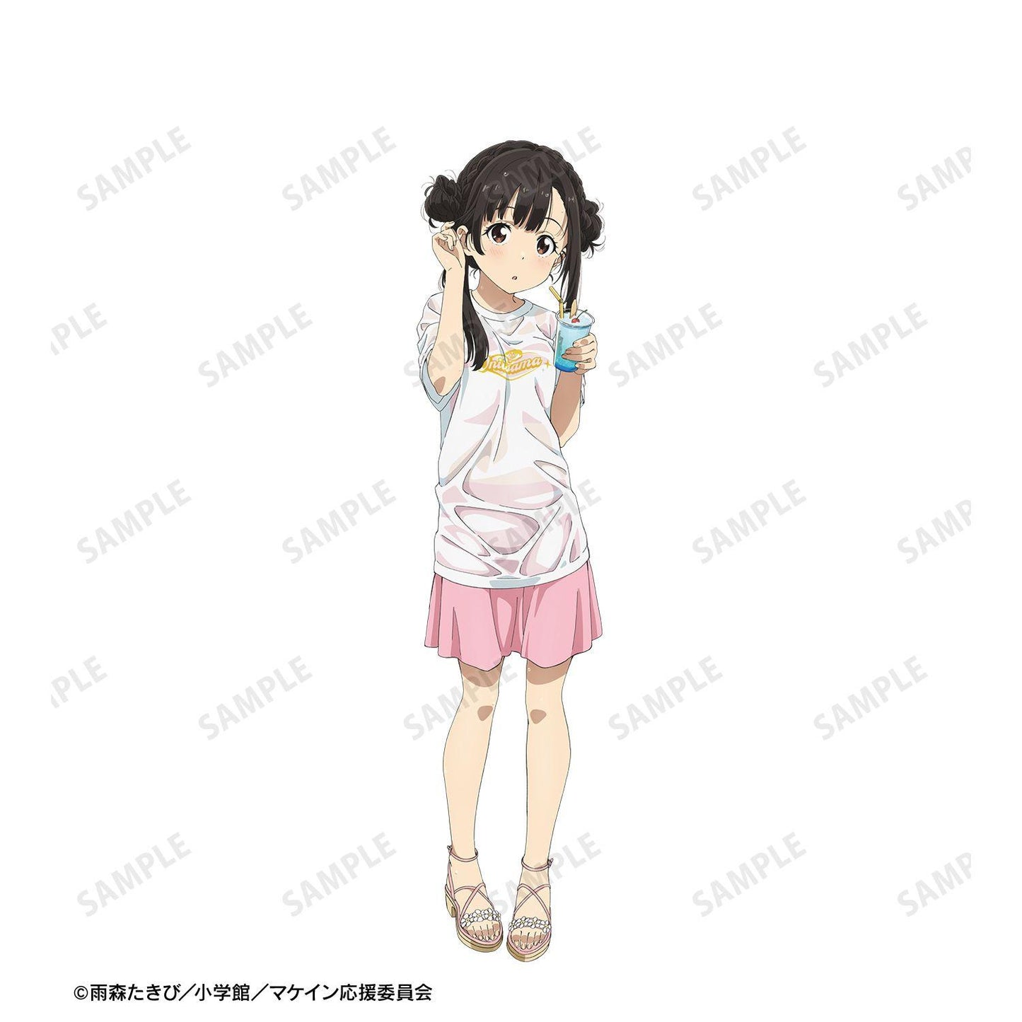 負けヒロインが多すぎる！（敗犬女主太多了！） 溫水佳樹 寬鬆版型T恤 海邊約會ver. M款