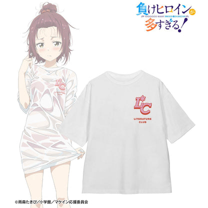 負けヒロインが多すぎる！（敗北女主太多了！） 小鞠知花 寬鬆T恤 男女同款 BeachDate ver. M碼