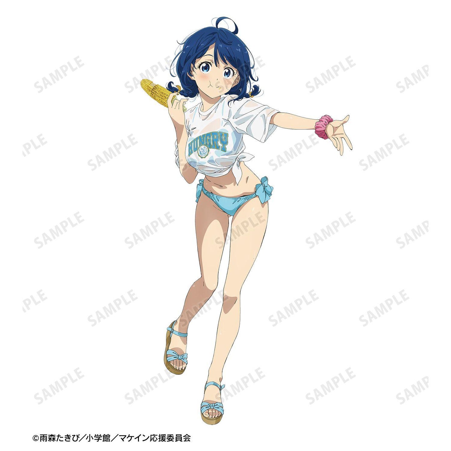 負けヒロインが多すぎる！（敗犬女主太多了！） 八奈見杏菜 海灘約會ver. BIG廓形T恤 L碼