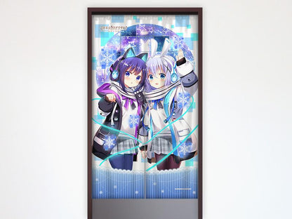 ご註文はうさぎですか? BLOOM（請問您今天要來點兔子嗎？BLOOM） チノ&フユ 門簾 冬款