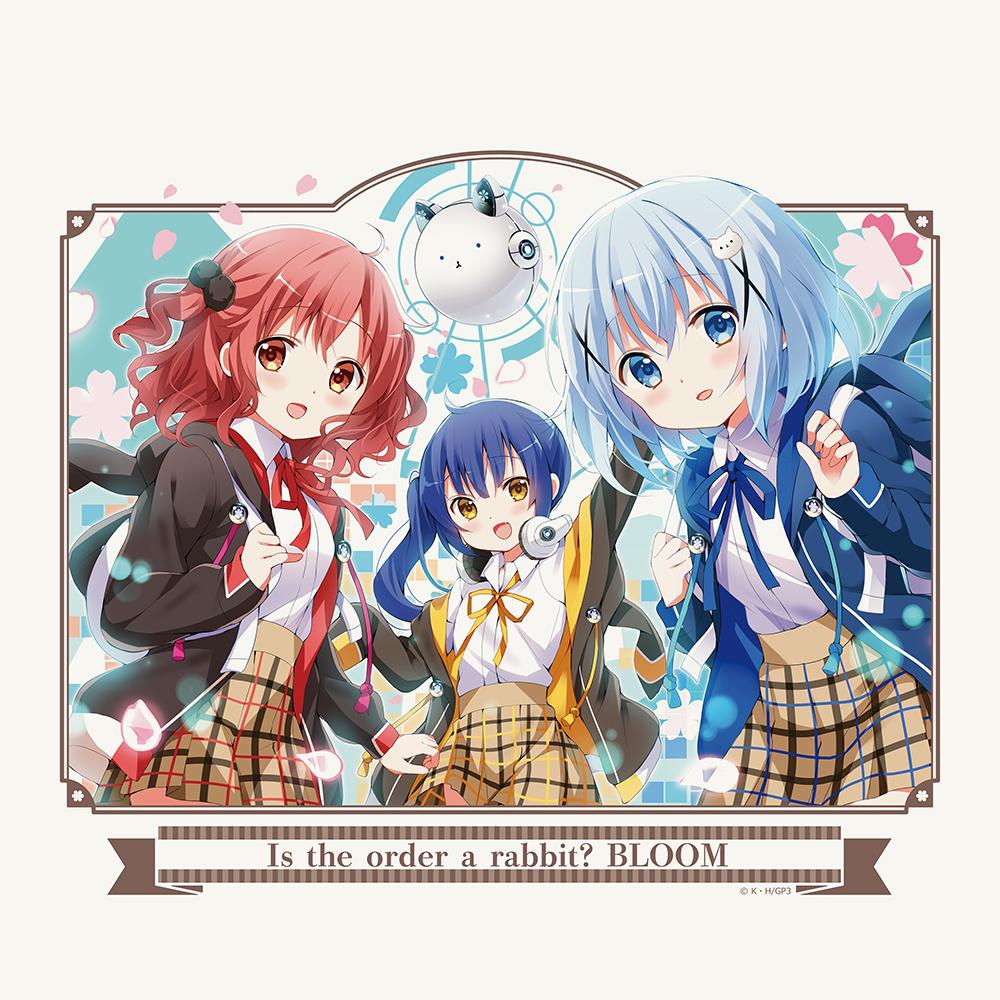ご註文はうさぎですか? BLOOM（請問您今天要來點兔子嗎？BLOOM） 黑兔系列 チノ マヤ メグ 托特包