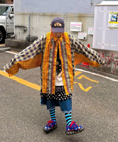 Ciaopanic 彩色荷葉邊襯衫