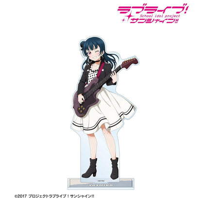 ラブライブ！サンシャイン!!（LoveLive! Sunshine!!） 全新繪製系列 津島善子 特大亞克力立牌 The Blue Swell衣裝ver.