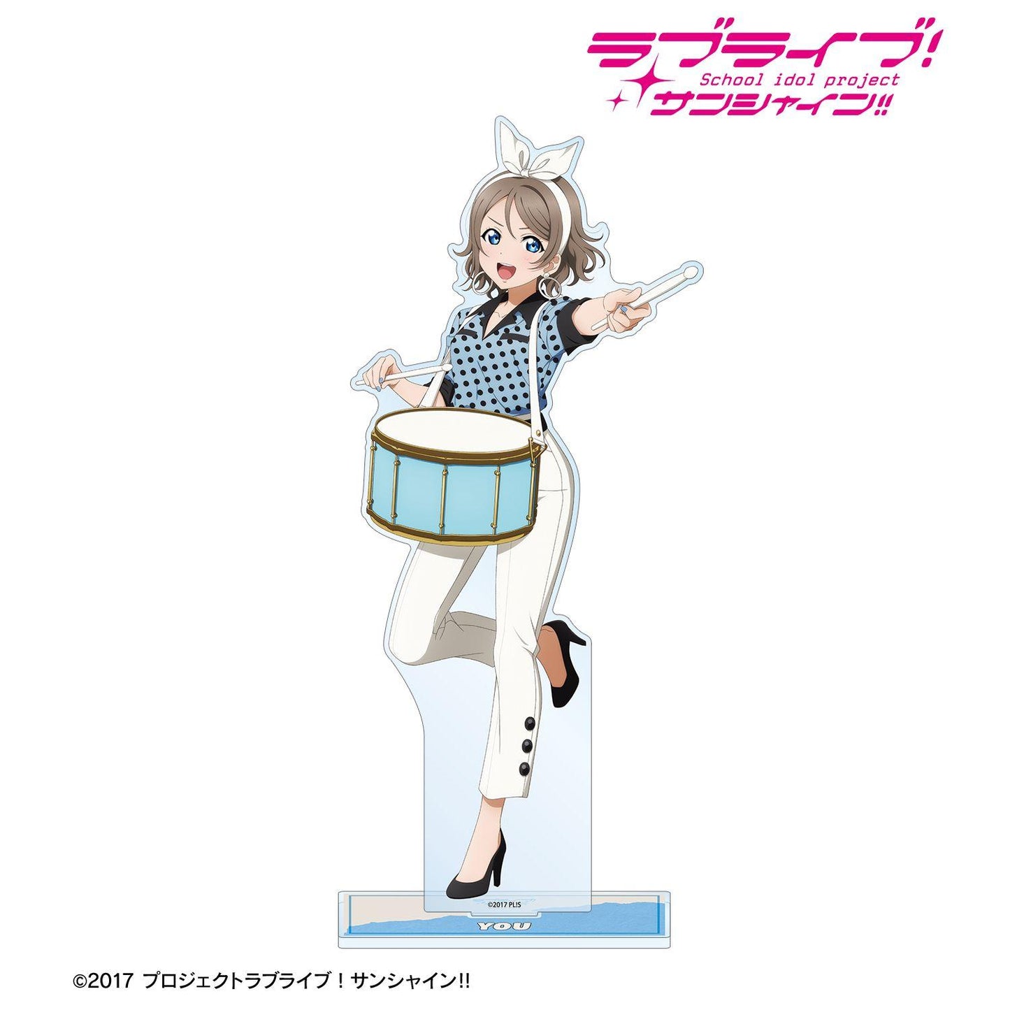 ラブライブ！サンシャイン!!（LoveLive! Sunshine!!） 新繪系列 渡辺曜 特大亞克力立牌 The Blue Swell衣裝ver.