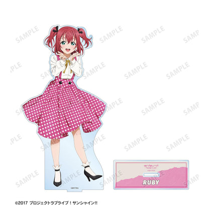 ラブライブ！サンシャイン!!（LoveLive! Sunshine!!） 黒澤ルビィ 特大亞克力立牌 The Blue Swell衣裝ver.