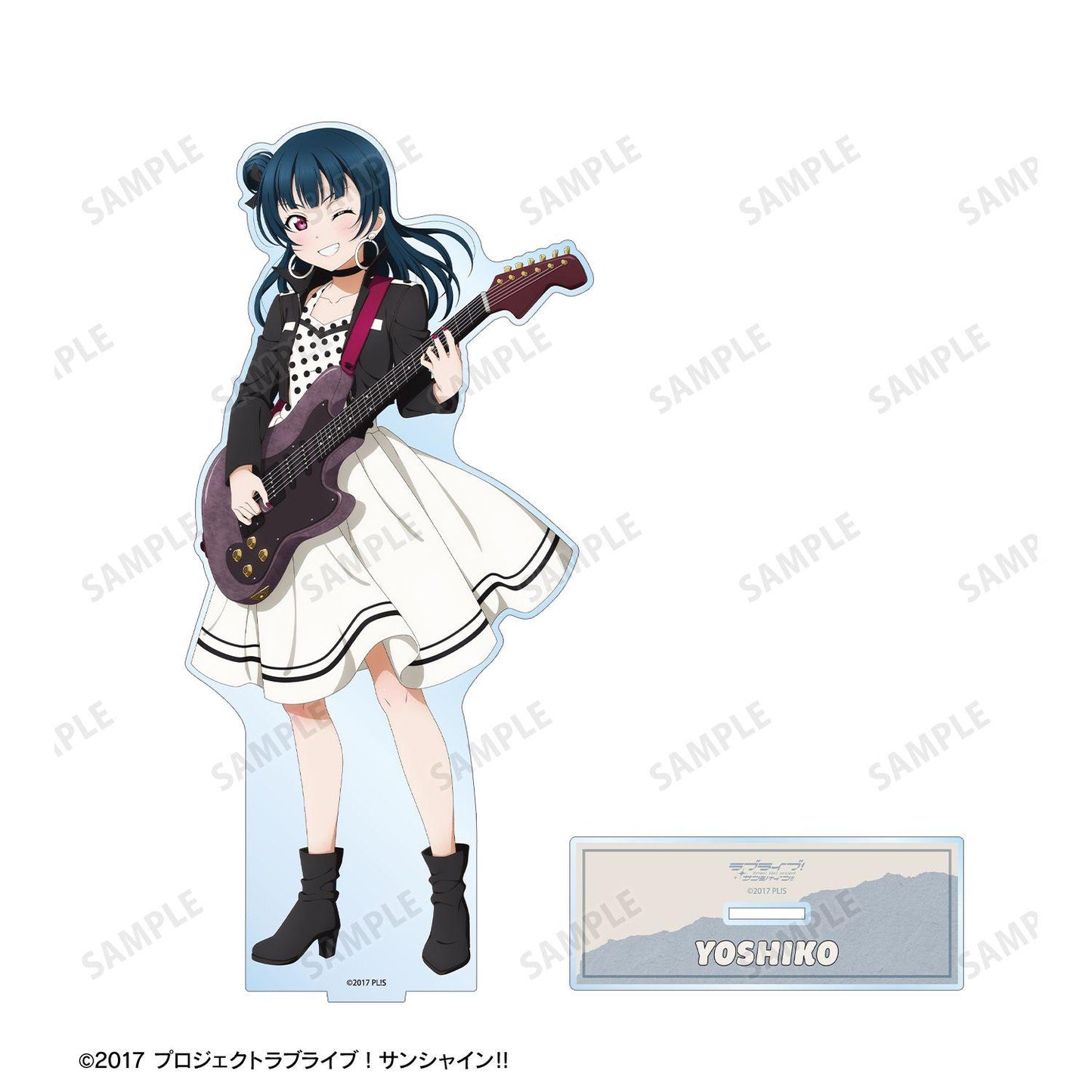 ラブライブ！サンシャイン!!（LoveLive! Sunshine!!） 全新繪製系列 津島善子 特大亞克力立牌 The Blue Swell衣裝ver.