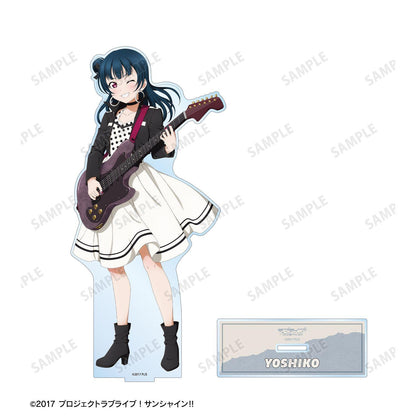ラブライブ！サンシャイン!!（LoveLive! Sunshine!!） 全新繪製系列 津島善子 特大亞克力立牌 The Blue Swell衣裝ver.