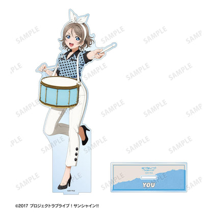 ラブライブ！サンシャイン!!（LoveLive! Sunshine!!） 新繪系列 渡辺曜 特大亞克力立牌 The Blue Swell衣裝ver.